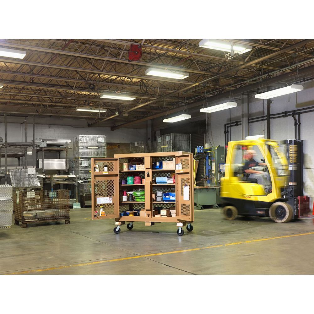 Knaack Model 139-MT Tool Kage 59.4 Cu-Ft. Tan Steel Cabinet, large image number 7