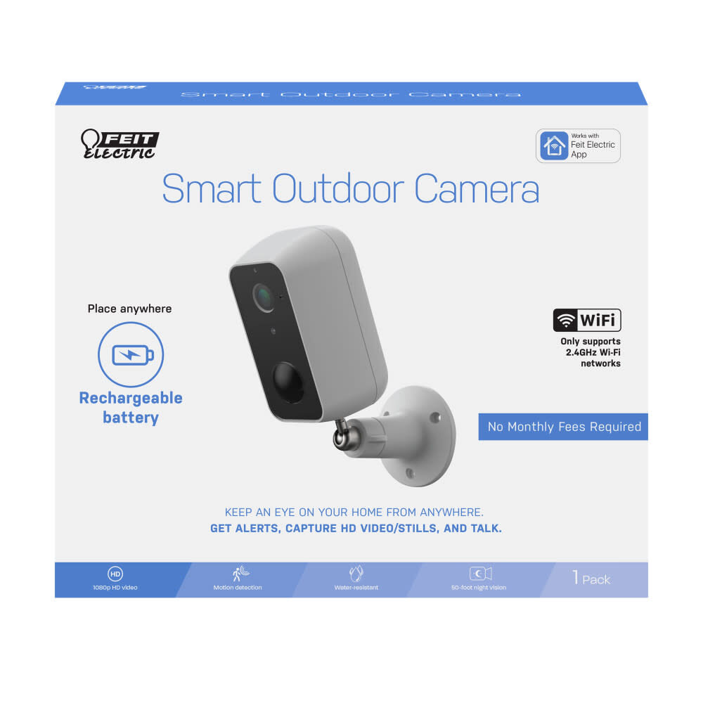 Feit Electric 1080p HD Outdoor Wall Mount Smart WiFi Camera, large image number 2