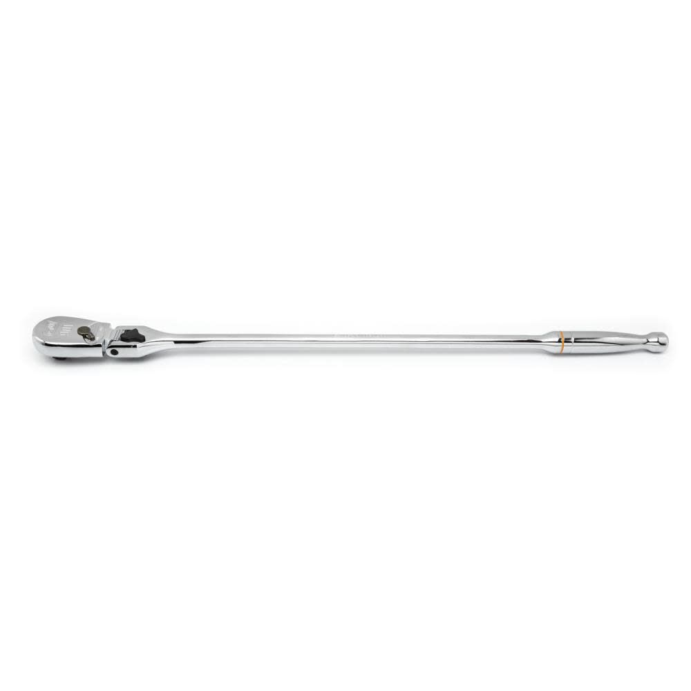 GEARWRENCH 1/2in Drive 90-Tooth Locking Flex Head Teardrop Ratchet 24in, large image number 3