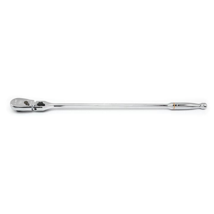 GEARWRENCH 1/2in Drive 90-Tooth Locking Flex Head Teardrop Ratchet 24in, large image number 2