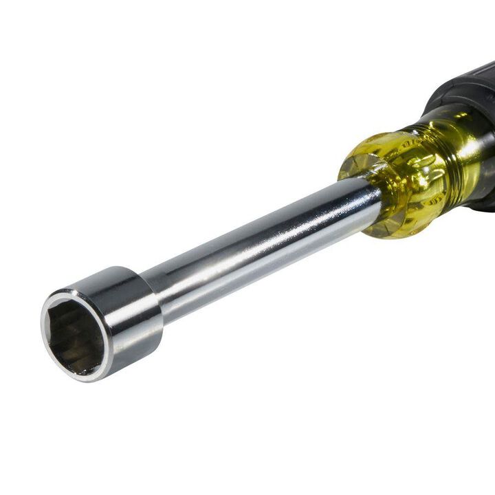Klein Tools 9/16 In. Cushion-Grip 4 In. Hollow Shaft Nut Driver, large image number 8