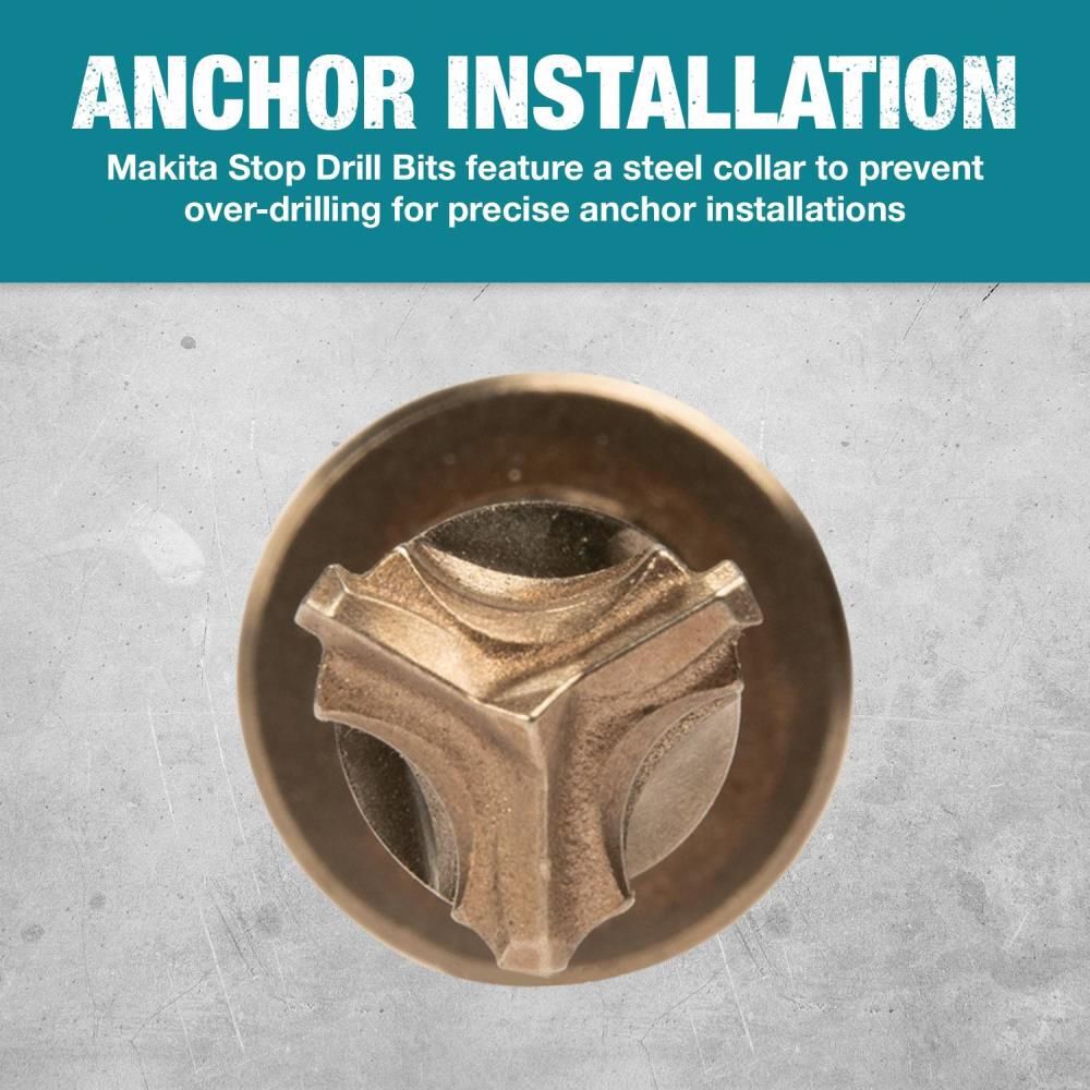 Makita 1/2in x 13/16in x 4in Stop Bit, large image number 9
