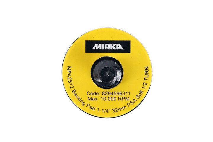 Mirka 1.25in Soft PSA Lock Backup Pad