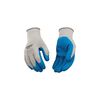Kinco Gray/Blue Poly-Cotton Knit & Latex Palm Glove Small, small image number 1