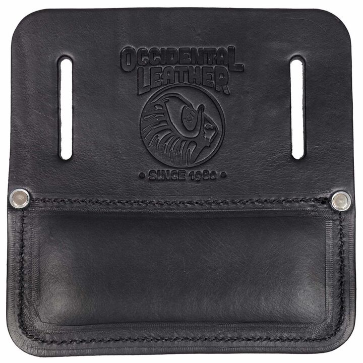 Occidental Leather Black 12-14 Oz Bridle Leather Tie Wire Reel Pad, large image number 1