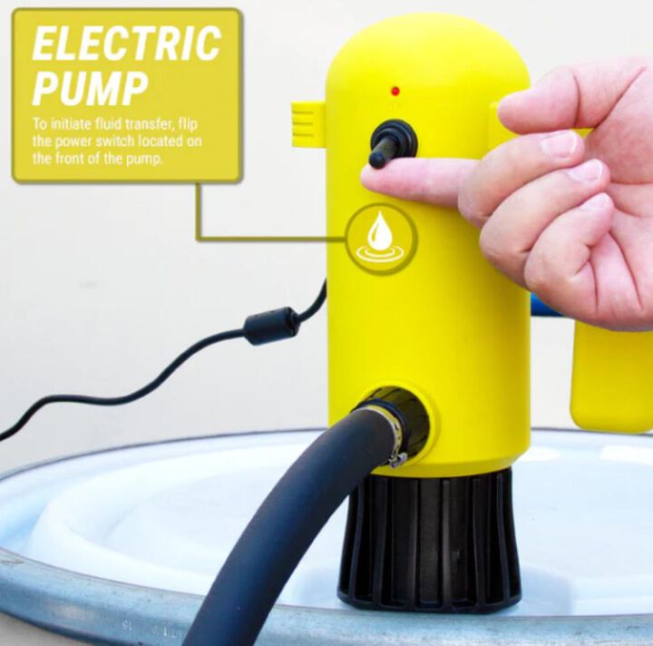 Tera Pump 110V Electric Drum Pump, large image number 3