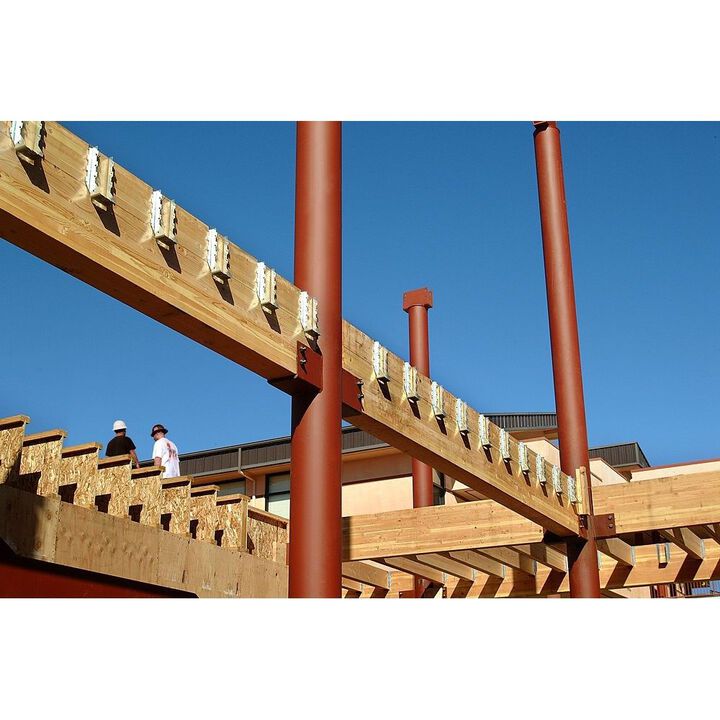 Simpson Strong-Tie 2 x 10 In. ZMAX Concealed-Flange Double Face-Mount Joist Hanger, large image number 2