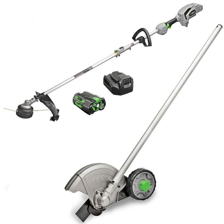 EGO Power+ 8 Inch Edger Attachment and Multi-Head Combo Kit Reconditioned Bundle