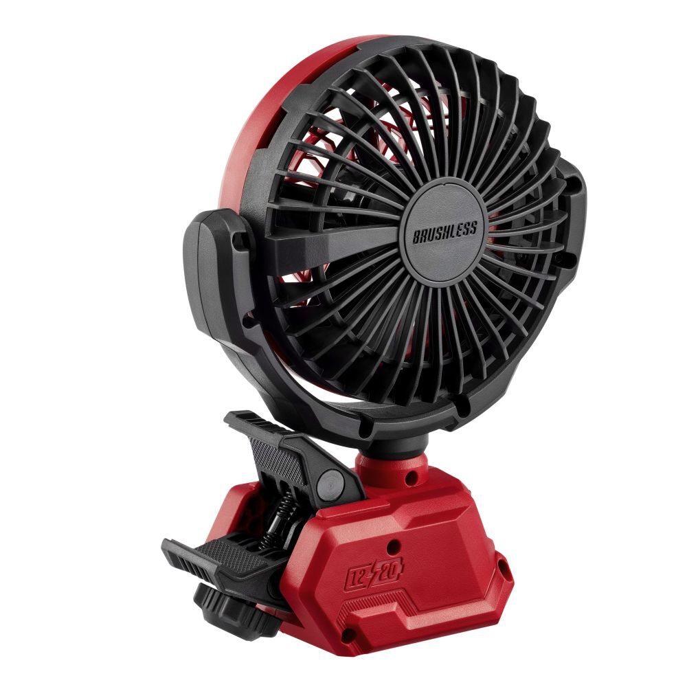 SKIL 12V/20V Brushless 4 Inch Clamp Fan (Bare Tool), large image number 2