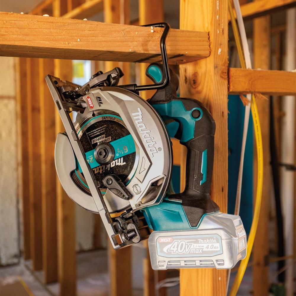 Makita 40V max XGT 6-1/2 in Circular Saw, AWS Capable Cordless (Bare Tool), large image number 3