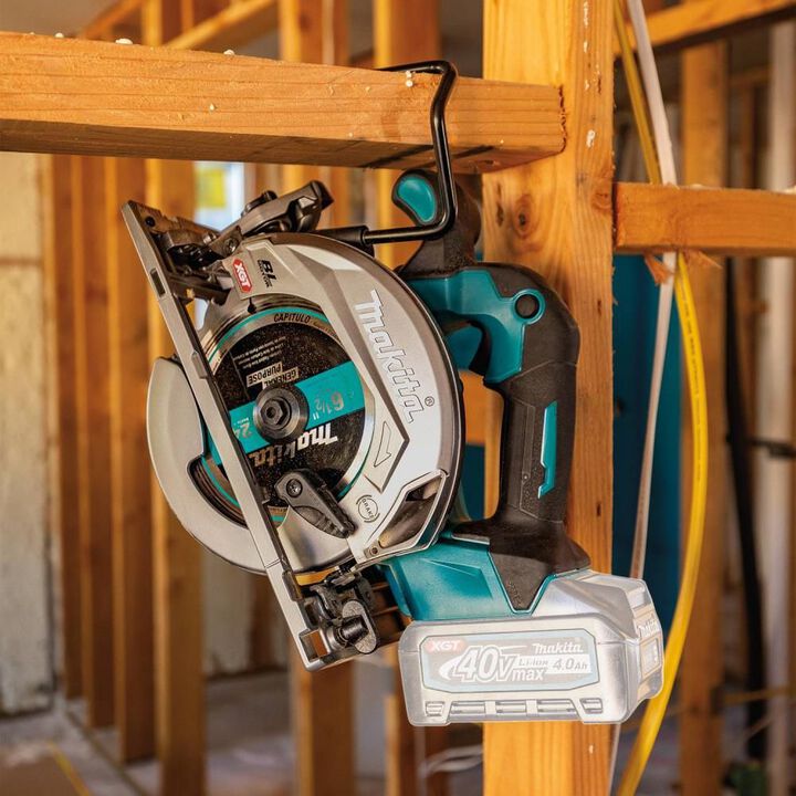 Makita 40V max XGT 6-1/2 in Circular Saw, AWS Capable Cordless (Bare Tool), large image number 2