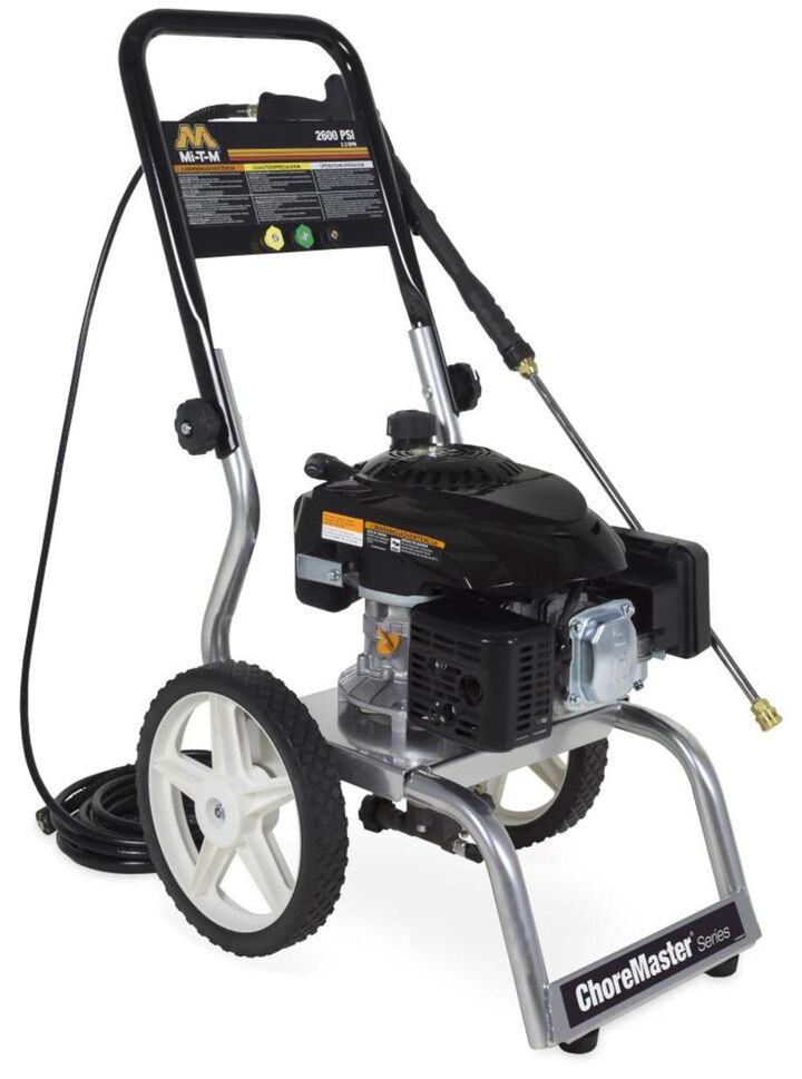 Mi T M ChoreMaster 2600 PSI 2.2 GPM Gas Powered Cold Water Pressure Washer with 3 Spray Tips