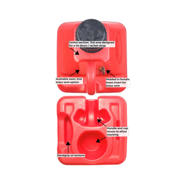 Flo-Fast DEF Pour Spout and Two 5 Gallon Containers with Versa Cart, large image number 2
