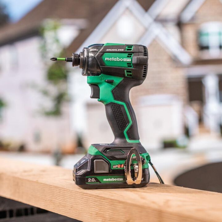 Metabo HPT 18V MultiVolt Cordless Triple Hammer Bolt Impact Driver & 2pk Magnetic Driver Bits No. 2 Square Bundle, large image number 21