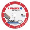 Lenox MetalMax 10 Inch Segmented Rim Diamond Edge Cutoff Wheel for Metal, small image number 1