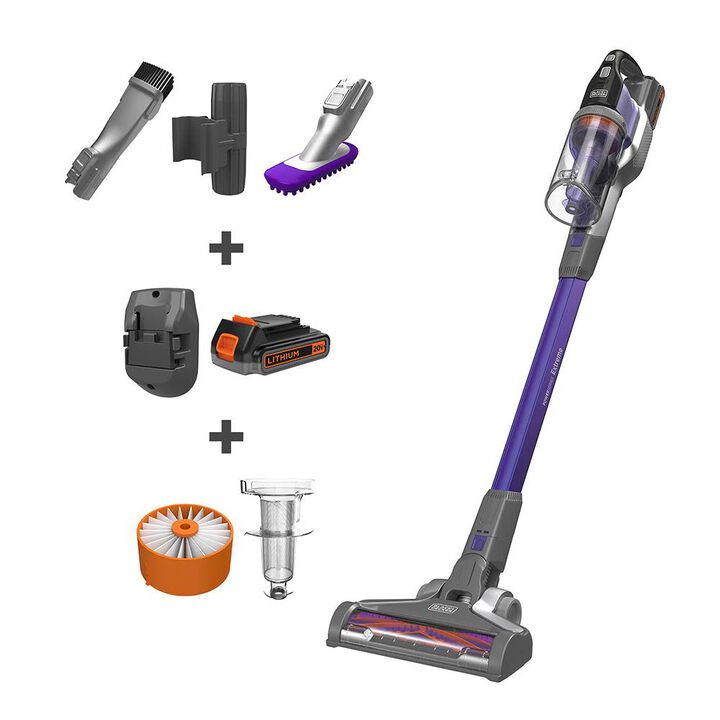 Black and Decker POWERSERIES Extreme 20V MAX Cordless Pet Stick Vacuum, large image number 0