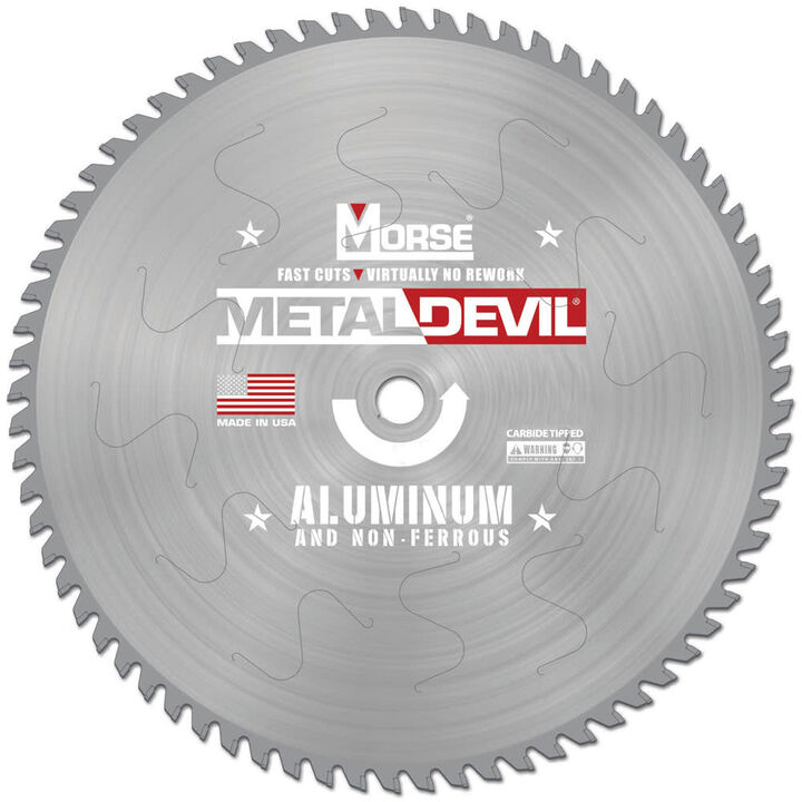 MK Morse 14in 80 Tooth Metal Devil Circular Saw Blade
