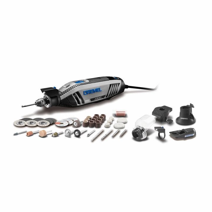 Dremel 4300 Series Variable Speed Rotary Tool Kit with 5 Attachments and 40 Accessories