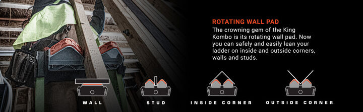 Little Giant Safety KING KOMBO Ladder Technical 6' ANSI Type IAA 375 lb, large image number 1