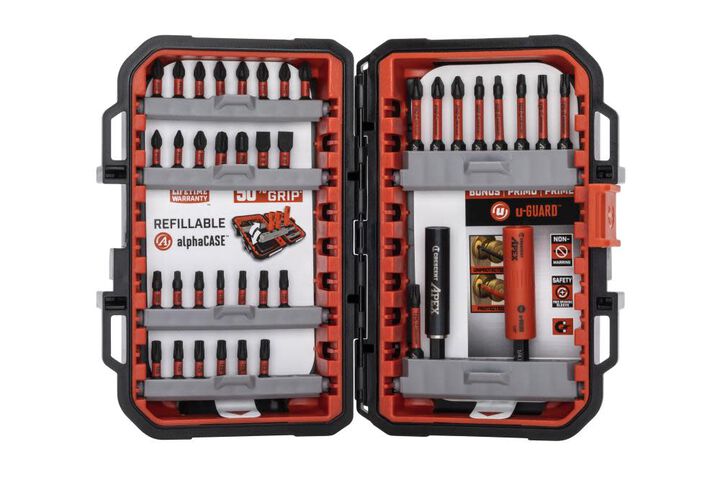 Crescent APEX 1/4 in Impact Driver Bit Set 38pc