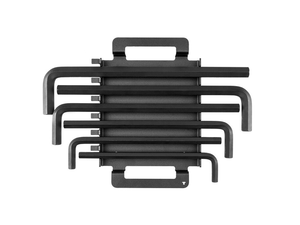 Tekton Flat End Hex L-Key Set with Rack, 6 Piece (7/16-3/4 Inch), large image number 1