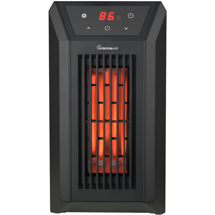 VisionAir 13 In. 1000/1500W 5118 Btu 194 Sq-Ft. 6 Tube Infrared Heater