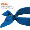 Ergodyne Chill Its 6702 Cooling Bandana Blue, small image number 5