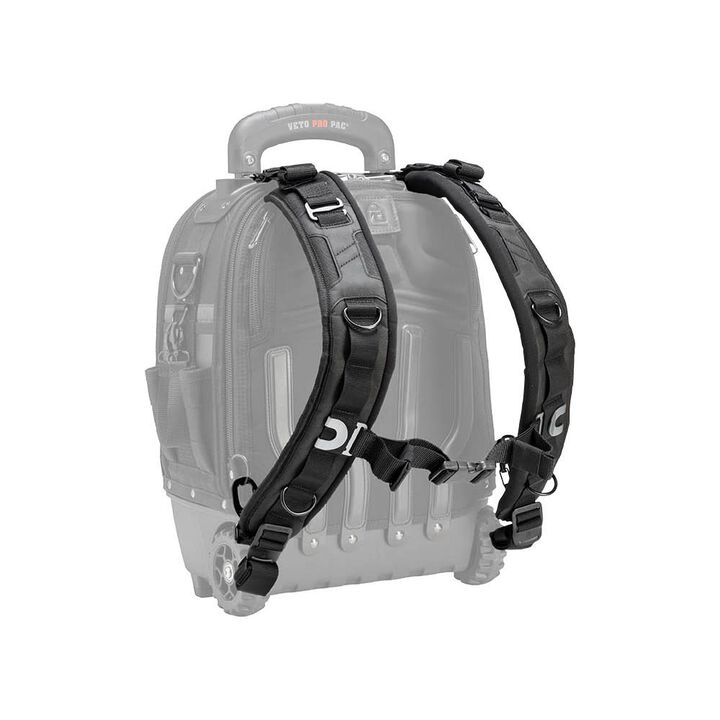Veto Pro Pac 50 Lbs Blackout Zippered Compact Wheeled Tech Tool Backpack, large image number 17