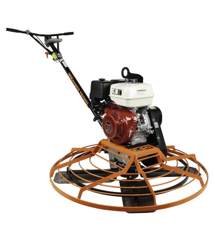 MBW 46 Inch Walk Behind Power Trowel GX390 High Torque - EZ Pitch Handle