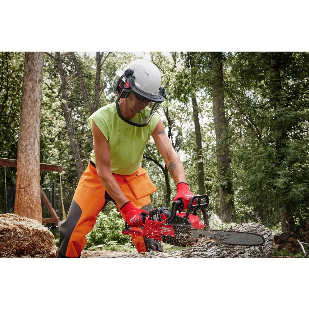 Milwaukee Red Full Brim Vented Hard Hat with 4pt Ratcheting Suspension Type 1 Class C, large image number 5