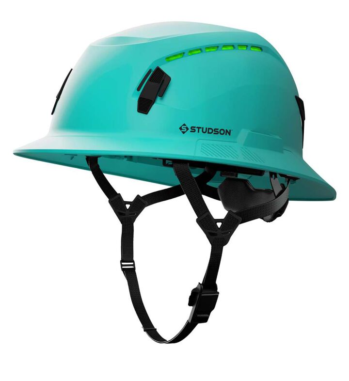 Studson Full Brim Vented Safety Helmet Type 2 Class C Teal