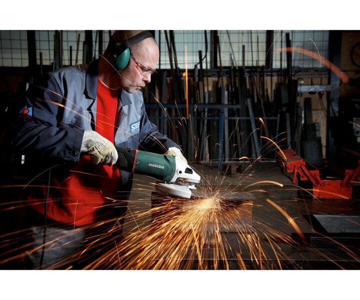 Metabo HPT 14-1/2 Amp WEV 17-125 Quick Inox 5 Inch Angle Grinder, large image number 4