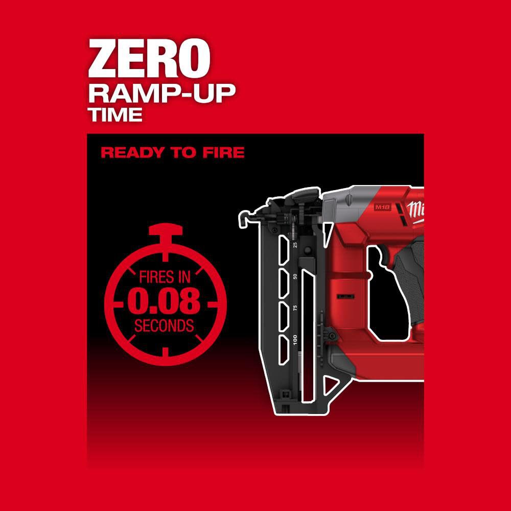 Milwaukee M18 FUEL 16 Gauge Straight Finish Nailer Reconditioned (Bare Tool), large image number 7