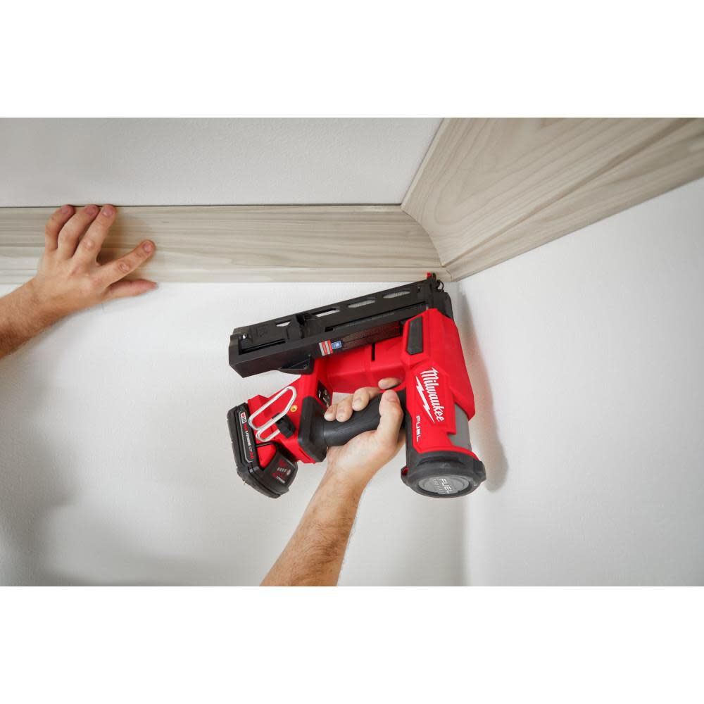 Milwaukee M18 FUEL Angled Finish Nailer 16 Gauge Reconditioned (Bare Tool), large image number 10