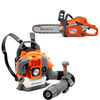 Husqvarna Battery Operated Toy Chain Saw and Backpack Bubble Blower, small image number 1