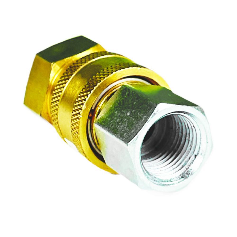 BluBird BluShield 3/8 Inch Plug x 3/8 Inch MNPT Pressure Washer Adapter, large image number 7