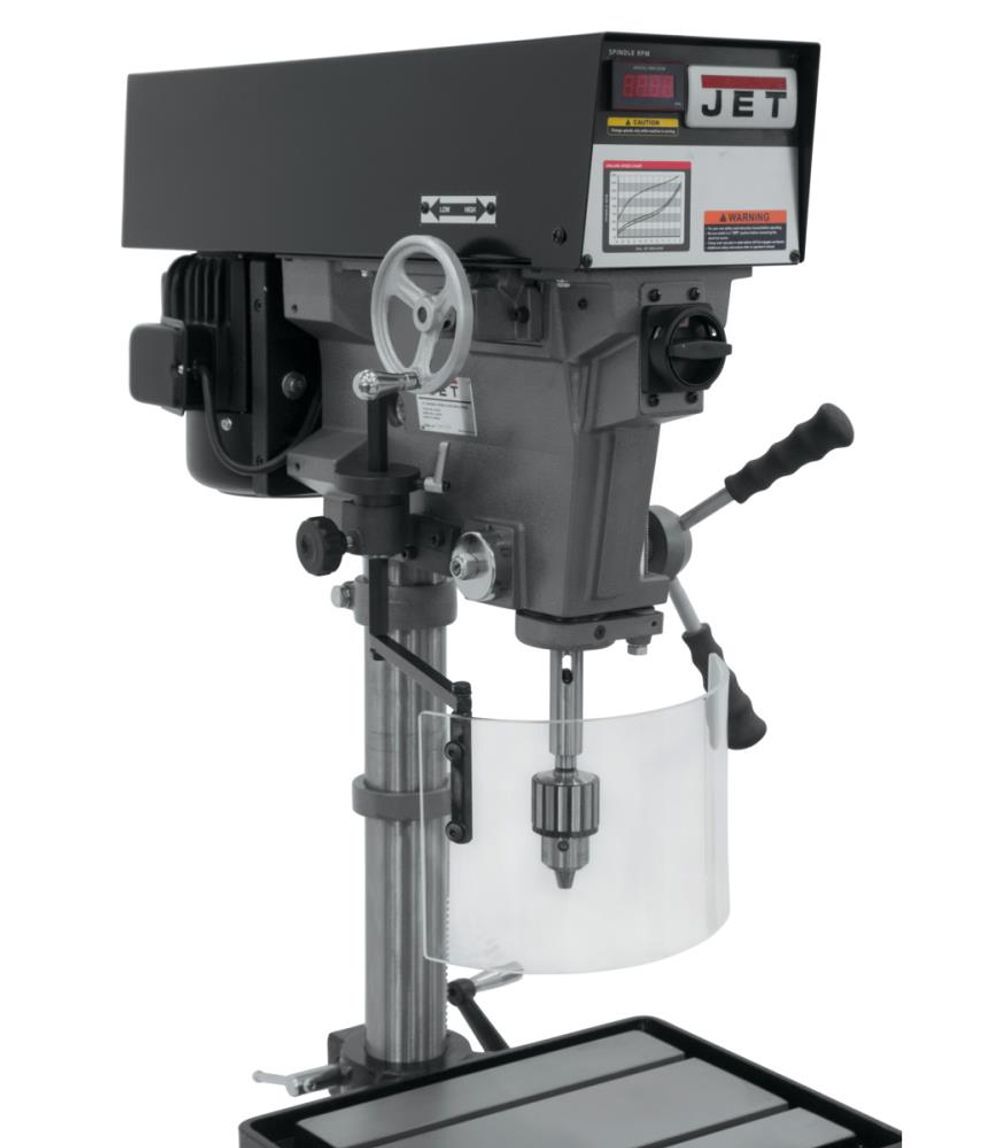 JET J-A5816 15 In. Variable Speed Floor Drill Press 1 HP 115/230 V 1PH, large image number 5