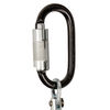 Safewaze Latitude Pro 7 Ft. Single Web SRL-P: Triple Lock Carabiner, Alu Snap Hook, small image number 2