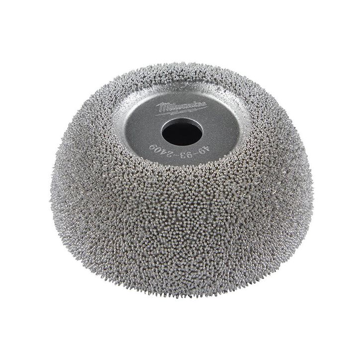 Milwaukee 2-1/2inch Flared Contour Buffing Wheel for M12 FUEL Low Speed Tire Buffer, large image number 3