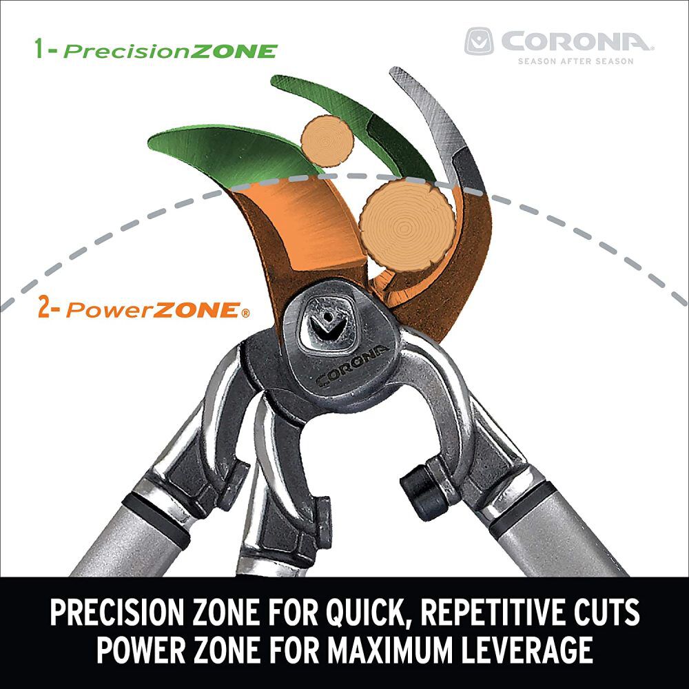 Corona Bypass Loppers with Handle 2in DualCUT MaxForged Steel, large image number 4