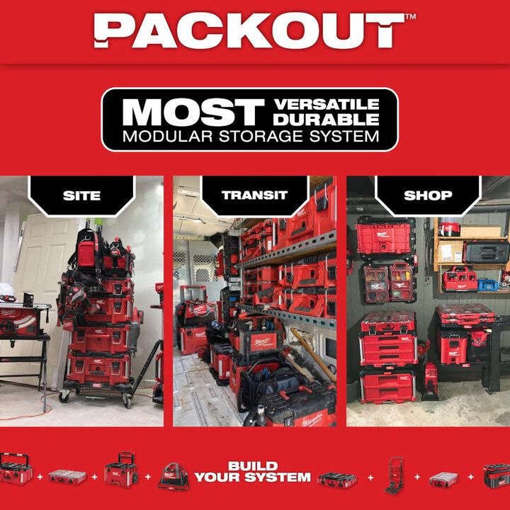 Milwaukee PACKOUT Dolly, large image number 3