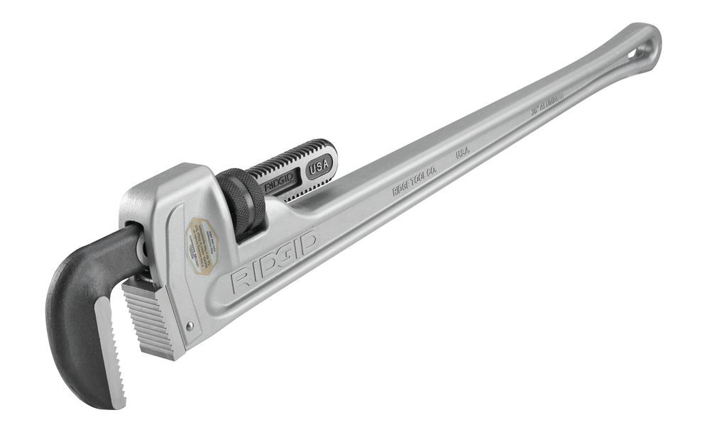Ridgid 48 Inch Aluminum Straight Pipe Wrench, large image number 8