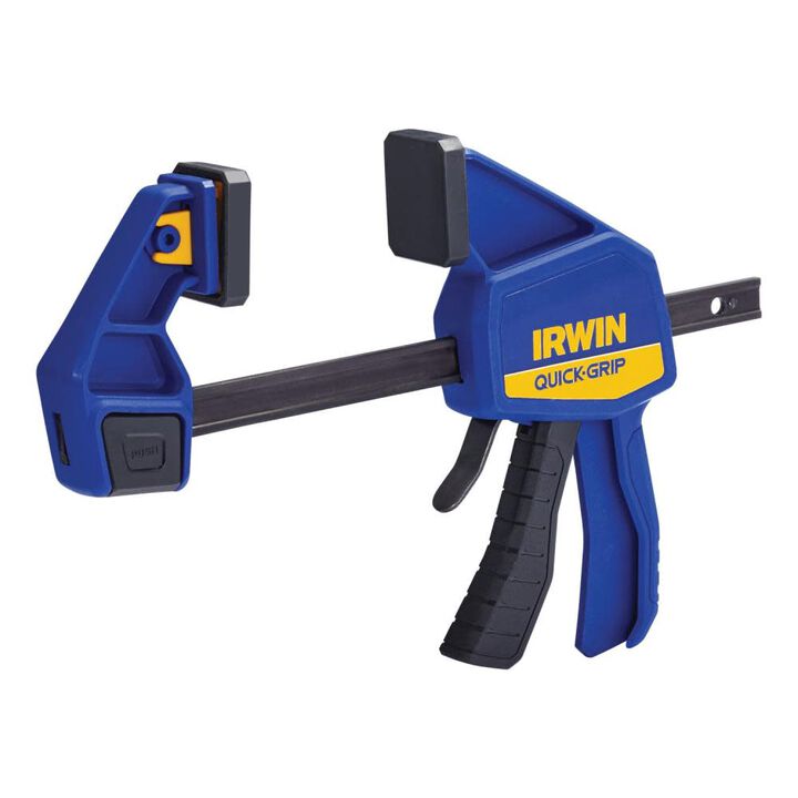 Irwin QUICK GRIP One Handed Bar Clamp Medium Duty 6in 1964717, large image number 1