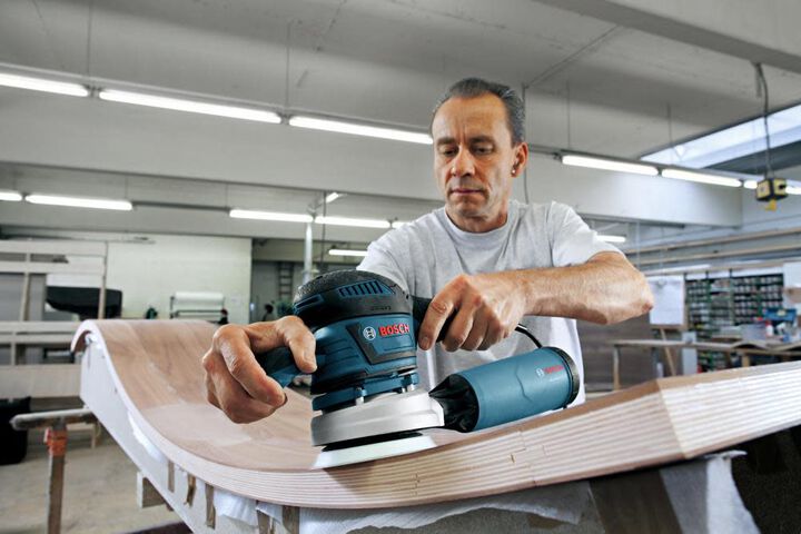 Bosch Extra-Soft Hook-&-Loop Sander Backing Pad, large image number 1