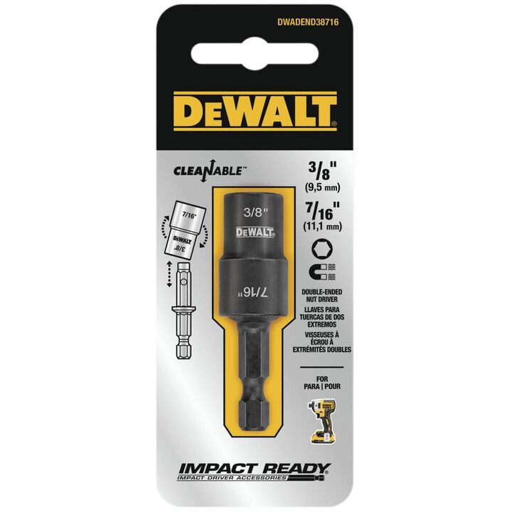 DEWALT Nut Driver 3/8 X 7/16 RVS