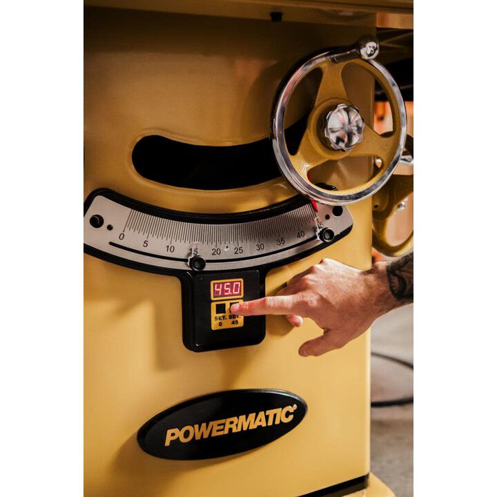 Powermatic 5HP 3PH 230/460V Table Saw with 30in Accu-Fence System, large image number 2