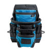 Ox Tools 10-Pocket Leather & Nylon Dual Hammer Fastener Pouch with Kevlar, small image number 2
