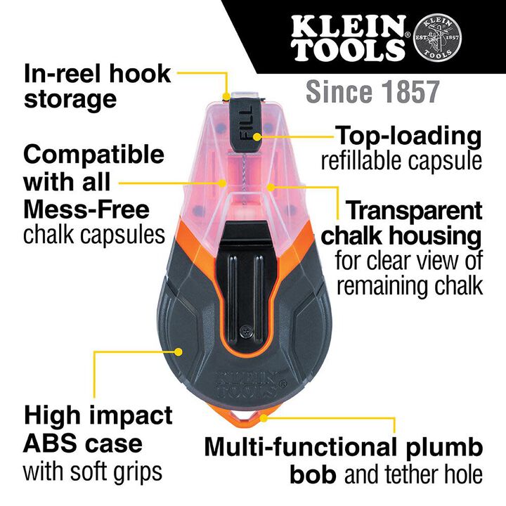 Klein Tools Manual Chalk Line, large image number 1