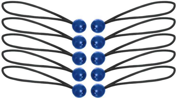 Keeper 12 In. Tarp Cord Bungee Balls 10 pk