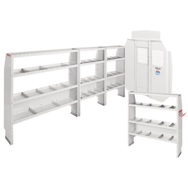 Weather Guard Commercial Shelving Package for High Roof 170 Inch Wheel Base Mercedes-Benz Sprinter Vans